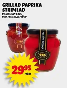 Nelins Mediterran grillad paprika strimlad erbjuda