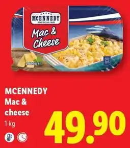 Lidl Mcennedy mac & cheese erbjuda