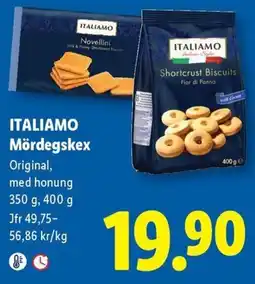 Lidl Italiamo mördegskek erbjuda