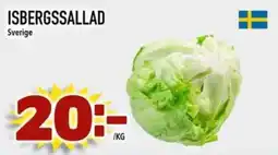 Din Mat Isbergssallad erbjuda