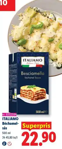 Lidl Italiamo Béchamel-sås erbjuda