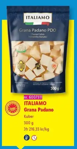Lidl Italiamo Grana Padano erbjuda
