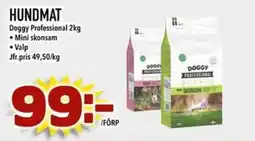 Din Mat Doggy Professional Mini skonsam erbjuda