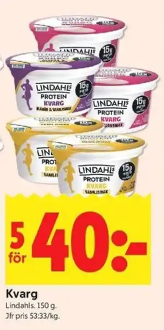 Lindahls kvarg