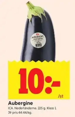 ICA Kvantum Aubergine erbjuda