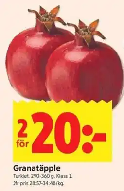 ICA Kvantum Granatäpple erbjuda