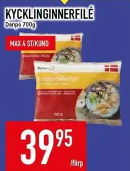 Matdax Danpo kycklinginnerfilé erbjuda