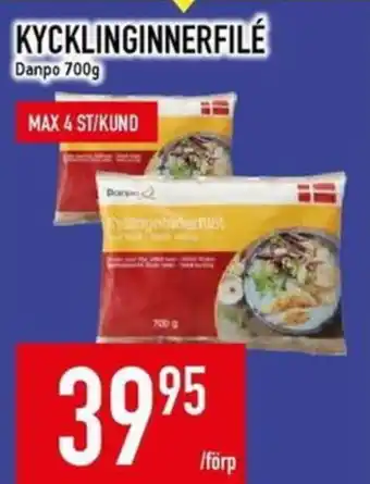 Danpo kycklinginnerfilé