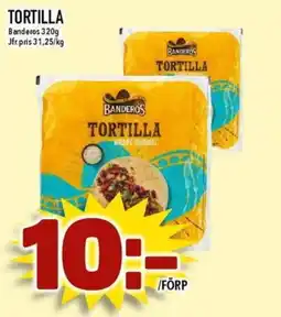 Matdax Banderos tortilla erbjuda