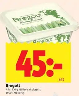 ICA Kvantum Bregott erbjuda