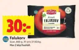 ICA Kvantum Scan Falukorv erbjuda