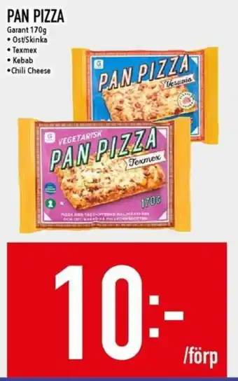 Matdax Garant pan pizza erbjuda