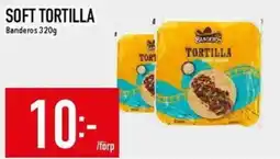 Matdax Banderos soft tortilla erbjuda