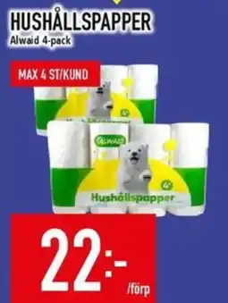 Matdax Alwaid hushållspapper erbjuda