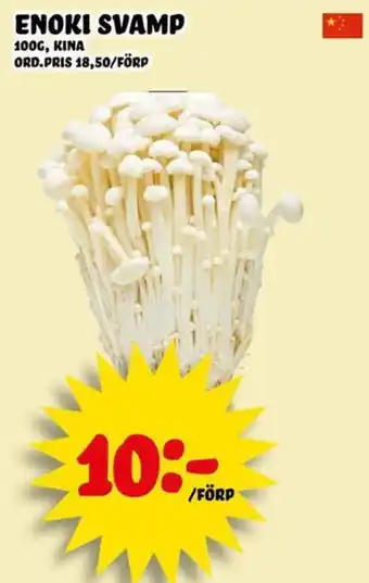 Enoki svamp