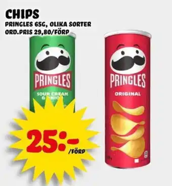 Nelins Pringles chips erbjuda
