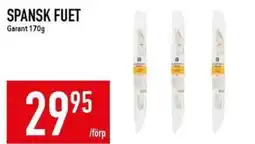 Matdax Garant spansk fuet erbjuda