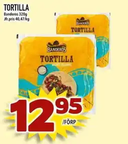 Nelins Banderos tortilla erbjuda