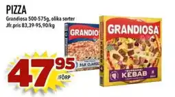 Nelins Grandiosa pizza erbjuda