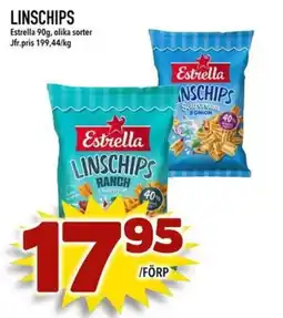 Nelins Estrella linschips erbjuda