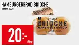 Matdax Garant hamburgerbröd brioche erbjuda