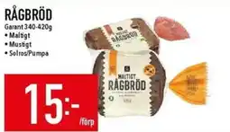 Matdax Garant rågbröd erbjuda