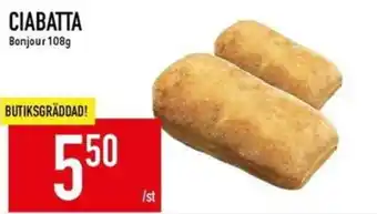 Matdax Ciabatta Bonjour erbjuda