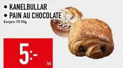 Matdax Bonjour kanelbullar pain au chocolate erbjuda