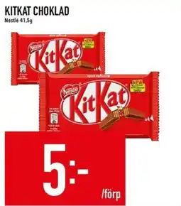 Matdax Kitkat choklad erbjuda