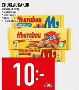 Matdax Marabou chokladkakor erbjuda