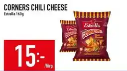 Matdax Estrella corners chili cheese erbjuda