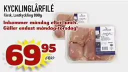 Din Mat Kycklinglårfile erbjuda