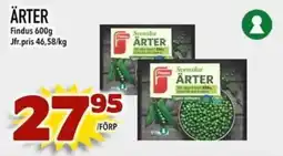 Din Mat Findus Ärter erbjuda