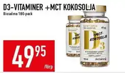 Matdax Biosalma D3-vitaminer + Mct kokosolja erbjuda