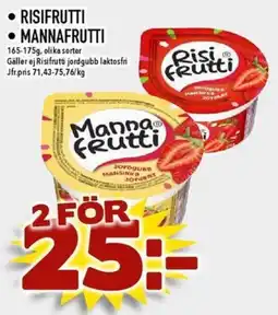 Matdax Risifrutti Mannafrutti erbjuda