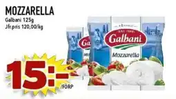 Matdax Galbani mozzarella erbjuda