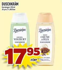 Matdax Barnängen duschkräm erbjuda