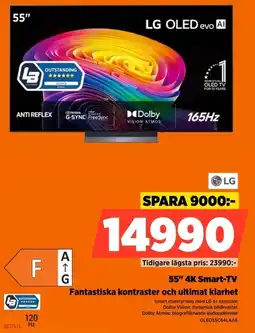 Power LG 55" 4K Smart-TV erbjuda