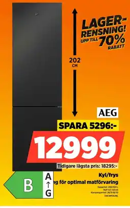 Power Aeg kyl/frys erbjuda