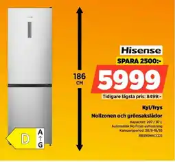Power Hisense kyl/frys erbjuda