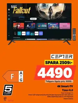 Power Cepter 4K Smart-TV erbjuda