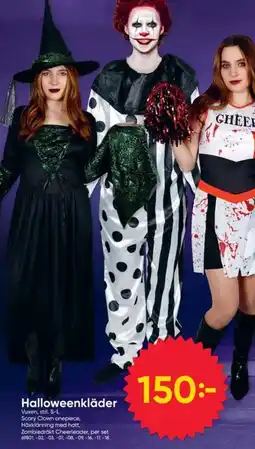 DollarStore Halloweenkläder erbjuda