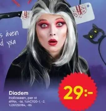 DollarStore Diadem Halloween erbjuda