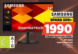 Power Samsung essential monitor erbjuda