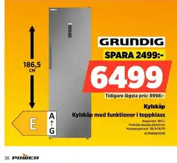 Power Grundig kylskåp erbjuda