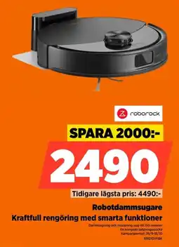Power Roborock Robotdammsugare erbjuda