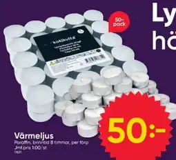 DollarStore Kotikulta värmeljus erbjuda