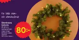DollarStore Kotikulta dörrkrans erbjuda