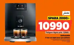 Power Jura kaffemaskin erbjuda