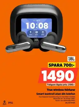 Power Jbl true wireless-hörlurar erbjuda